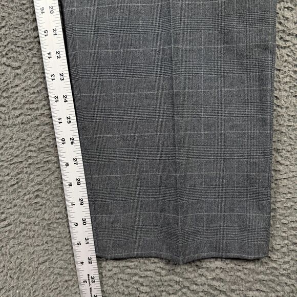 J Crew Pants Mens 35x32 Gray Plaid Thompson Classic Fit Chinos Preppy NWT - Picture 13 of 15